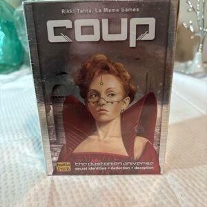 NEW~ Sealed~Coup The Dystopian Universe Card Game Rikki Tahta La Mame Games